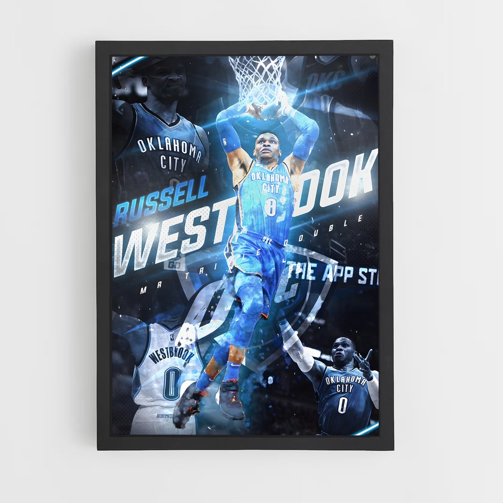 Poster The Triple-Double Legend – affiche Basketball (vue 2)